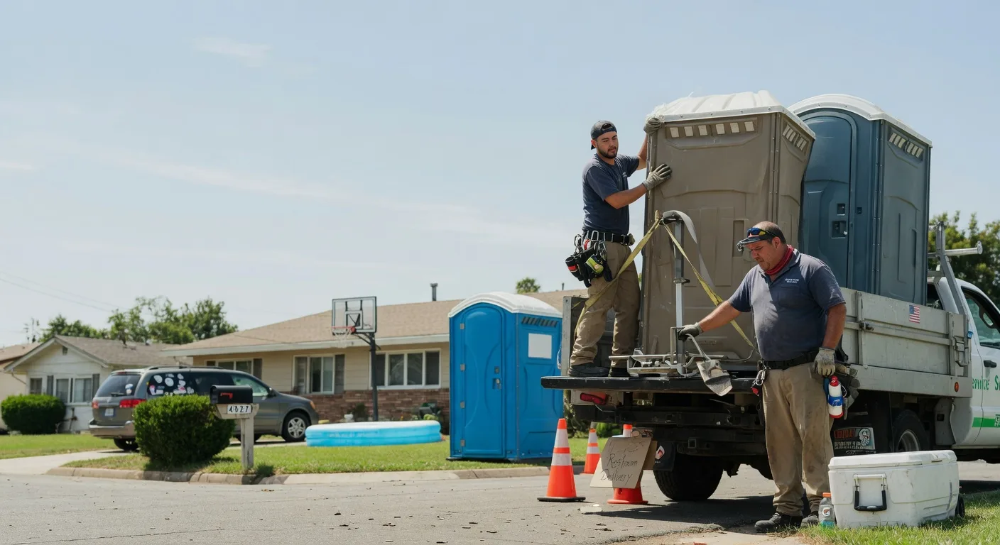 Porta Potty Rental in Nachusa, IL near me