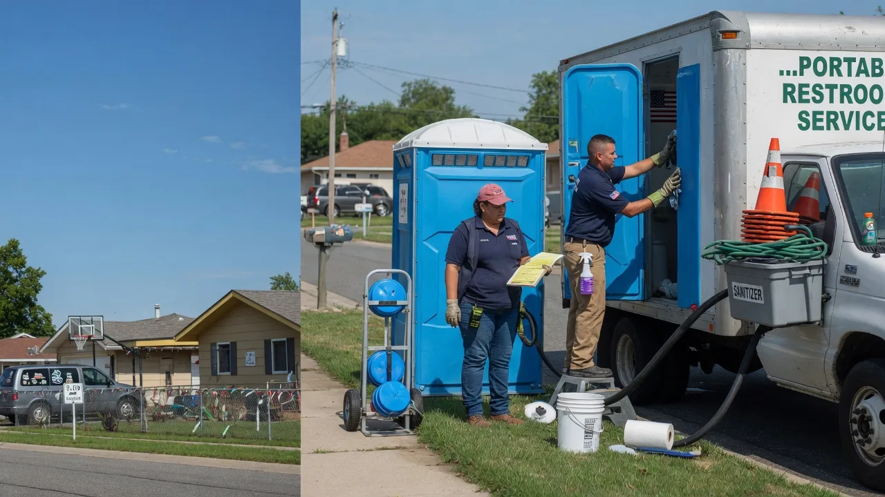 Portable Toilet Rental in Nachusa, IL near me